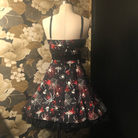 hell bunny printed mini dress - Picture 4 of 12